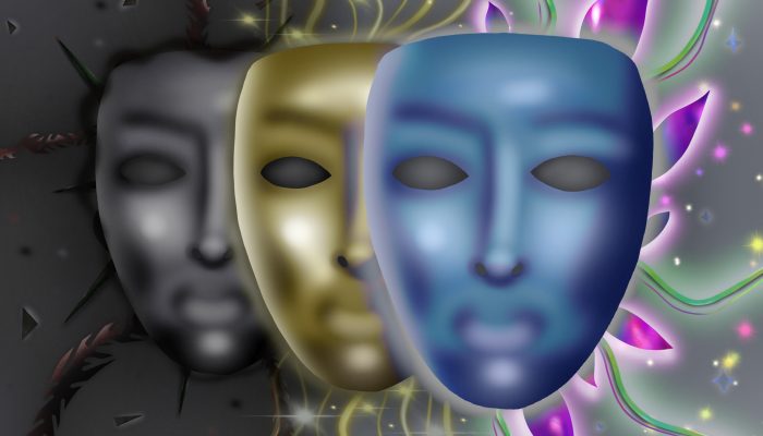 caretas de falsa espiritualidad